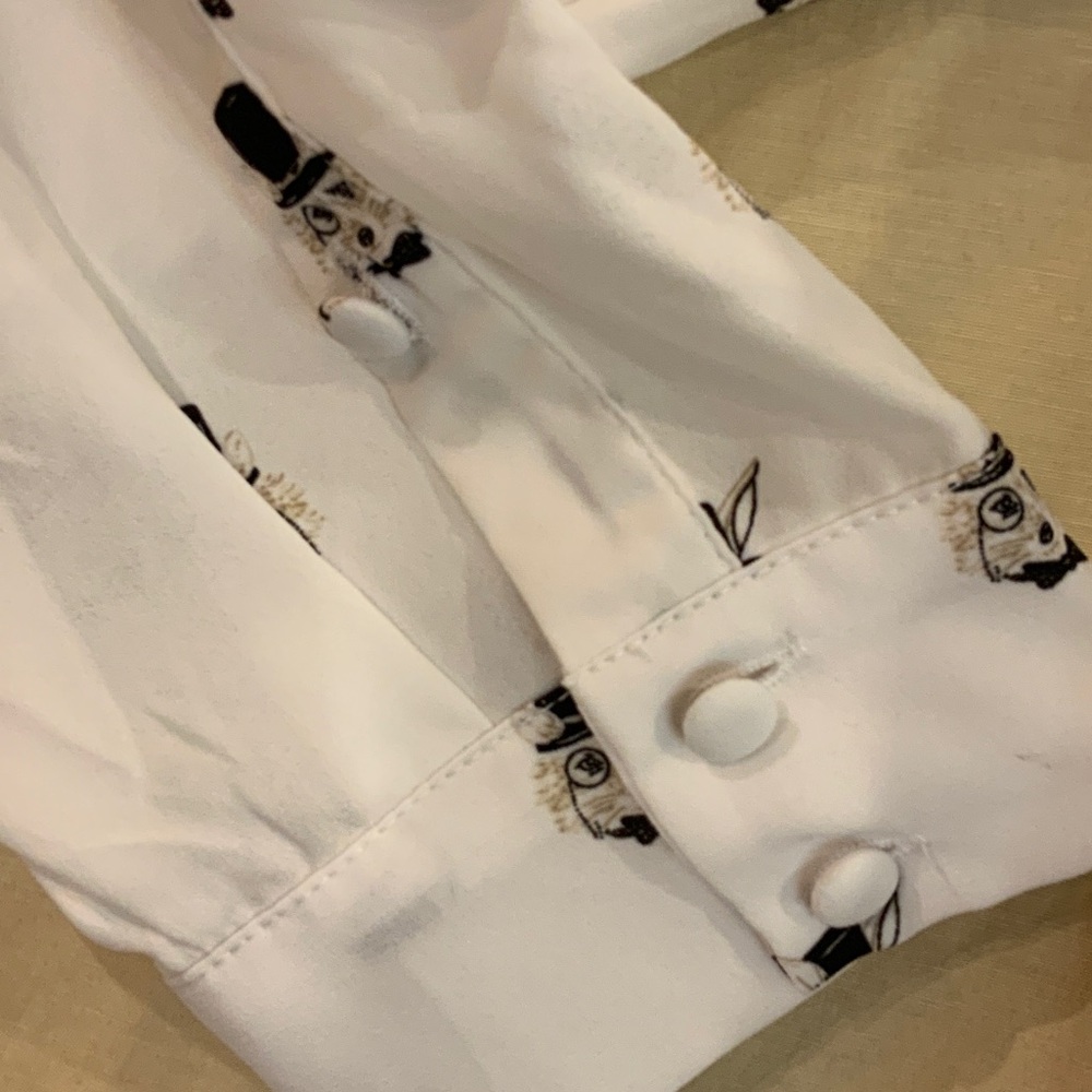 Torrid Madison Blouse Featuring “Dapper Animals” - Picture 4 of 8